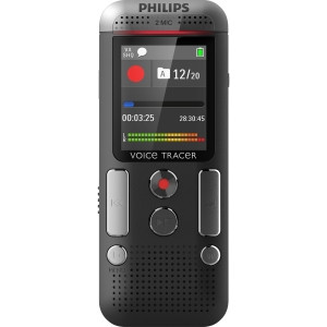 Philips Digital Recorder with 2Mic Stereo Recording