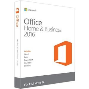 Microsoft Office 2016 Home & Business - Box Pack - 1 License- Mac