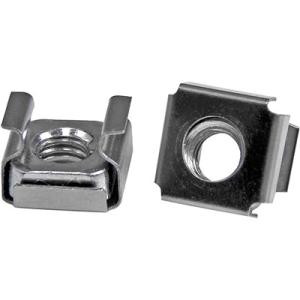 StarTech.com M6 Cage Nuts - 100 Pack - M6 Mounting Cage Nuts for Server Rack & Cabinet