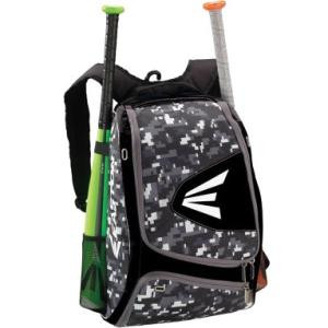 Easton E100XLP Carrying Case (Backpack) for Baseball - Black, Camo