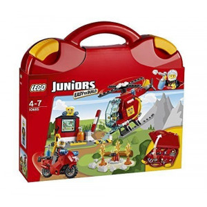 LEGO® JUNIORS Fire Fighting Corps10685 Set Helicopter & Motorcycle 