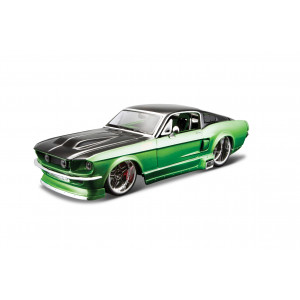 Maisto #39094 1;24 Asseembly Line CSAL 1967 Ford Mustang GT-Metallic Green