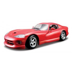Bburao 18-22048 1:24 Dodge Viper GTS Coupe-Red(Color May Vary)