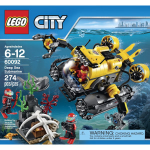 LEGO®City Deep Sea Explorers 60092 Submarine Building Kit