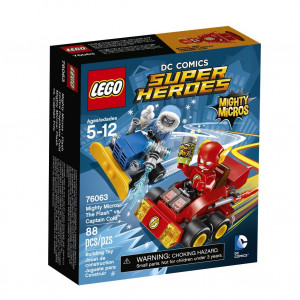 LEGO® Super Heroes Mighty Micros 76063 The Flash(TM) vs. Captain Co 