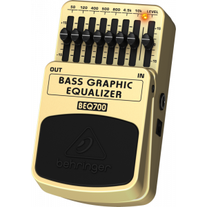 BEHRINGER BASS 7-Band GRAPHIC EQUALIZER BEQ700 