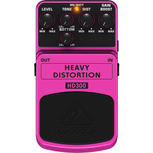 BEHRINGER HEAVY DISTORTION HD300 Effects Pedal