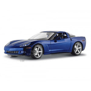  Maisto - Chevrolet Corvette Coupe C6 (2005, 1:18, Metallic Blue)
