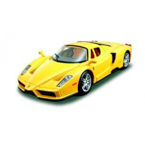  Maisto 1:24 Al Ferrari Enzo: Assembly Line Model Kit - Yellow