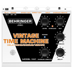 BEHRINGER VINTAGE TIME MACHINE VM1 Analog Delay/Echo/Chorus/Vibrato